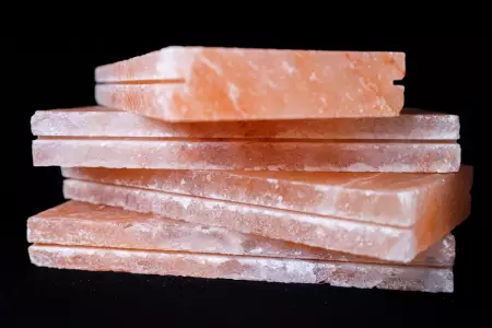 Соль гималайская калиброванная, шлифованная с пазом (200*100*5)