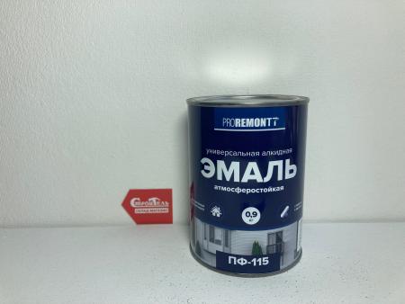 Эмаль PROREMONTT ПФ-115 салатовая глянцевая 0,9кг.