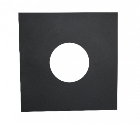 Накладная декоративная КПД черный 0,7мм 550*550 ф200