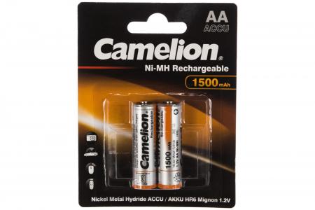 Аккумулятор Camelion R6(АА) 1500mAh Ni-Mh BL2