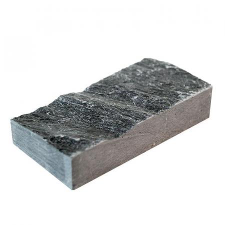Плитка талькохлорит "Рваный камень" 200x50x20 мм (цена за 1 кв. м)
