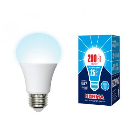 Лампа светодиодная LED-A70-25W/4000К/E27/FR/NR Форма «А», матовая Белый свет 4000К