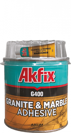 Клей AKFIX G400 для мрамора и гранита 1000гр.