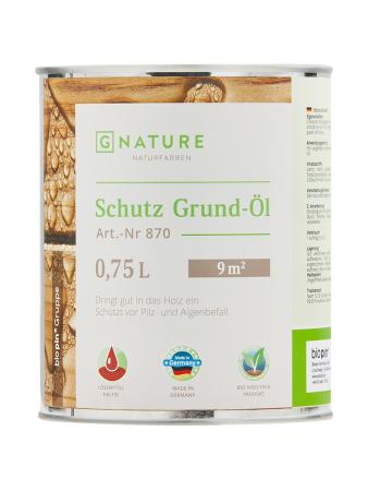 870 Защитный грунт-масло G-NATURALE Schutz Grund-Ol 0,75л.