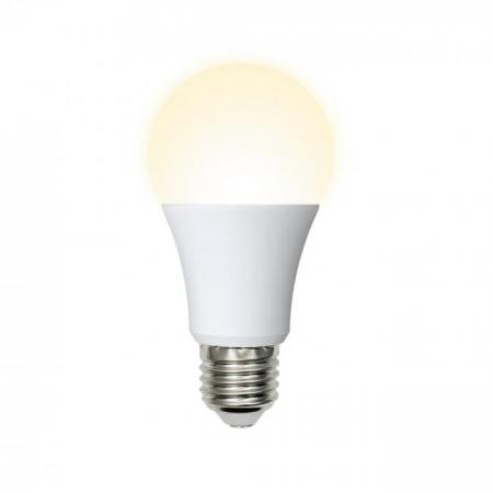 Лампа светодиодная LED-A65-20W/WW/E27/FR/NR Форма «А», матовая Теплый белый свет 3000К