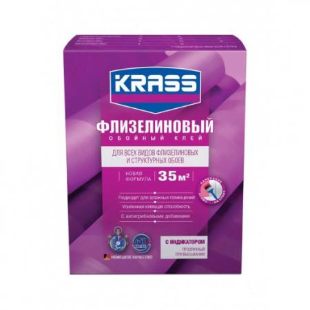 Клей KRASS для флизелиновых и структурных обоев 300г.