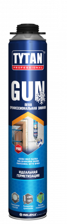 Пена монтажная TYTAN Professional GUN проф. зимняя 750мл.