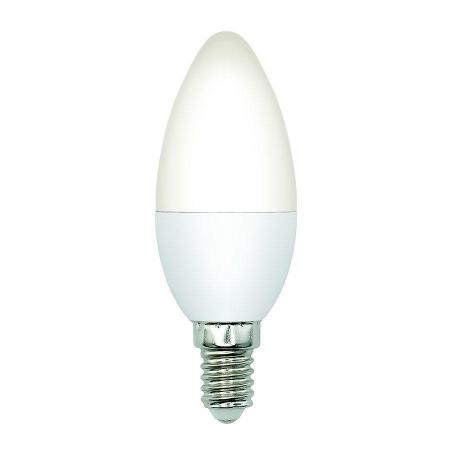 Лампа светодиодная LED-C37-11W/WW/E14/FR/NR Форма «свеча», матовая Теплый белый свет 3000К