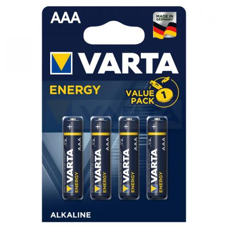 Элемент питания VARTA Energy LR03 BL4 (80) (уп.4шт)