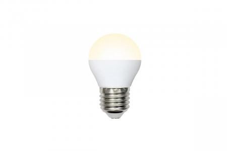 Лампа светодиодная LED-G45-11W/WW/E27/FR/NR Форма «шар», матовая Теплый белый свет 3000К