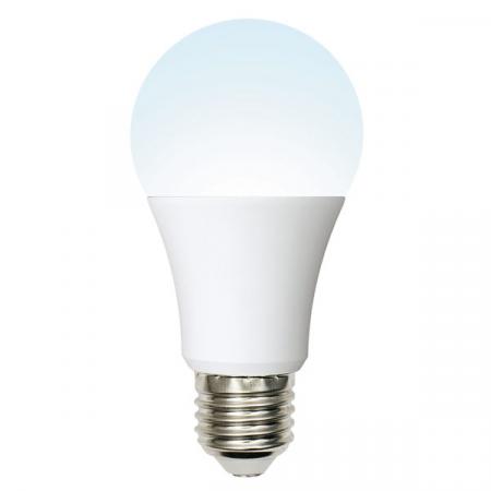 Лампа светодиодная LED-A60-10W/NW/E27/FR/24-48V PLO55WH 24-48В. Форма «А», матовая. Белый свет (400