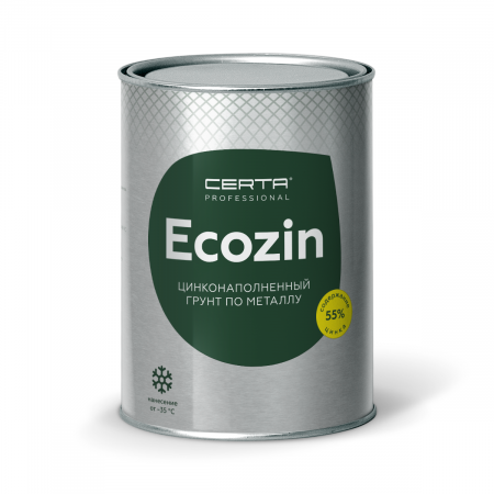 Грунт серый Экоцин А (55Zn)/ 0,8 кг